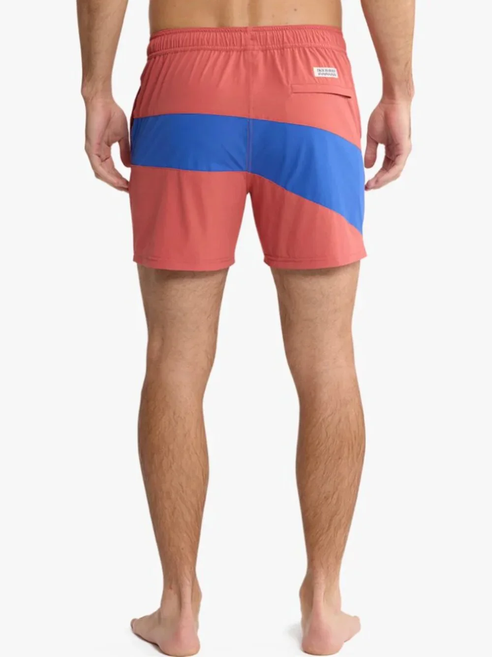 Fair Harbor The Bungalow Trunk Size S Nautical Red Colorblock